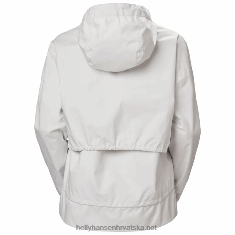 J0HV2589 ženska kišna jakna za bijeg žene Helly-Hansen siva magla es