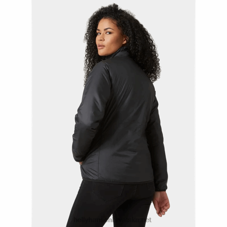 J0HV2594 ženska juell 3-u-1 jakna od školjke i izolatora žene Helly-Hansen crna/mornarska