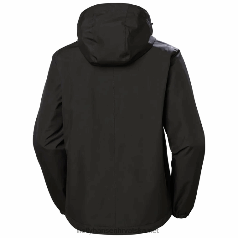 J0HV2594 ženska juell 3-u-1 jakna od školjke i izolatora žene Helly-Hansen crna/mornarska