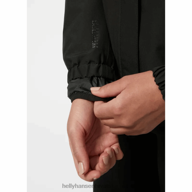 J0HV2594 ženska juell 3-u-1 jakna od školjke i izolatora žene Helly-Hansen crna/mornarska