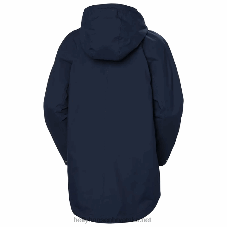 J0HV2612 ženska kabanica valentia žene Helly-Hansen crna/mornarska