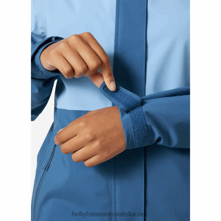 J0HV2617 ženska vodootporna jakna juell storm žene Helly-Hansen nimbus clou/crn