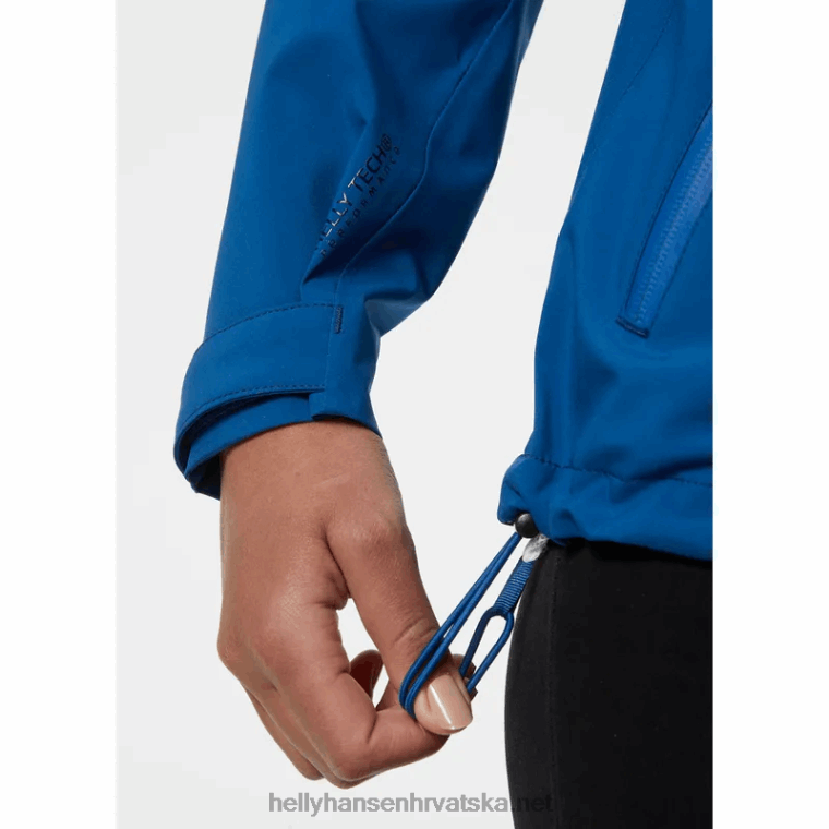 J0HV2618 ženska vodootporna jakna juell storm žene Helly-Hansen svijetlo plava