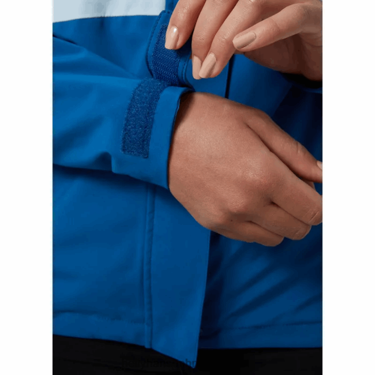 J0HV2618 ženska vodootporna jakna juell storm žene Helly-Hansen svijetlo plava