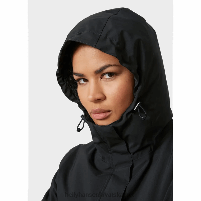 J0HV2619 ženska vodootporna jakna juell storm žene Helly-Hansen svijetloplavi/duboki fjord