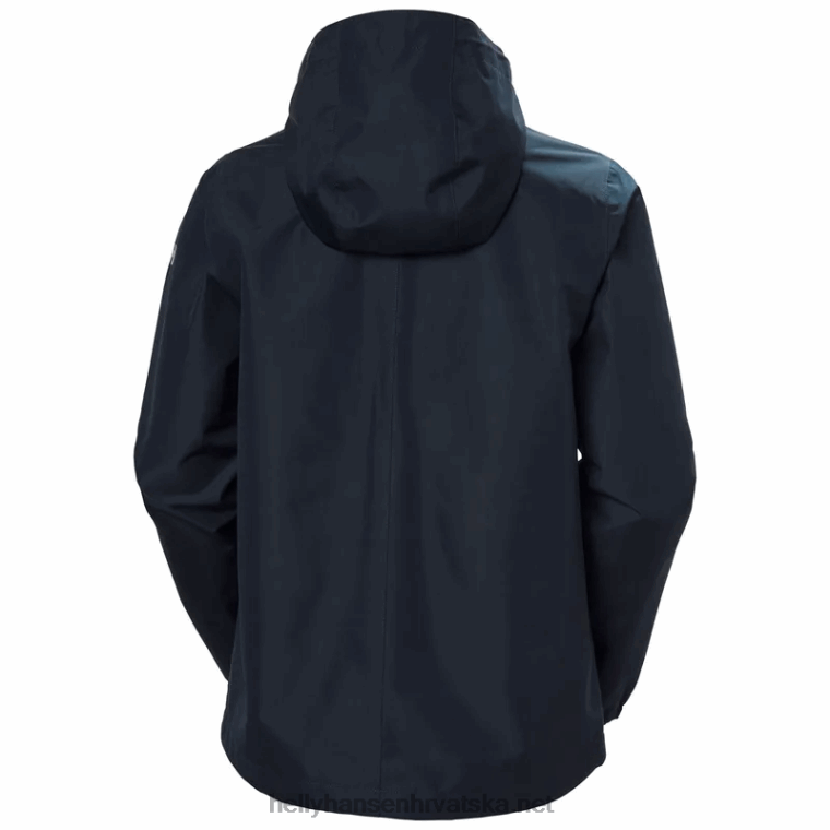 J0HV2786 ženska juell vodootporna jakna žene Helly-Hansen crno