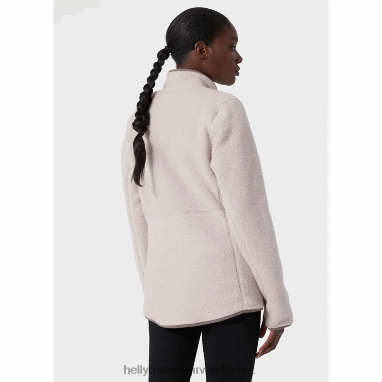 J0HV1588 ženska jakna od flisa s carskim florom žene Helly-Hansen mornarica