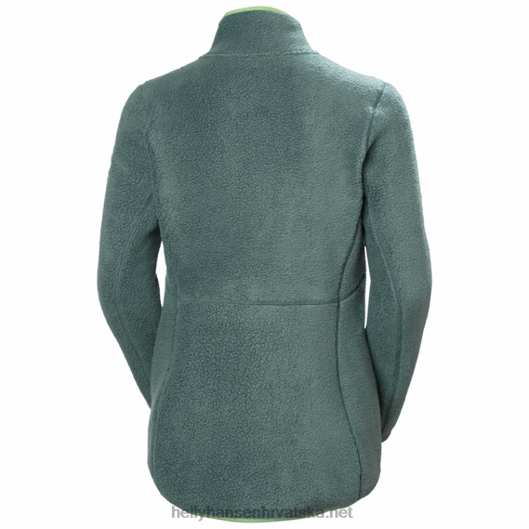 J0HV1589 ženska jakna od flisa s carskim florom žene Helly-Hansen prašnjavi sirin