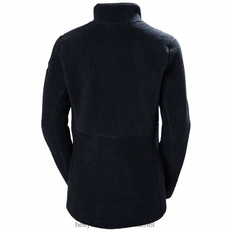 J0HV1590 ženska jakna od flisa s carskim florom žene Helly-Hansen najtamniji spr