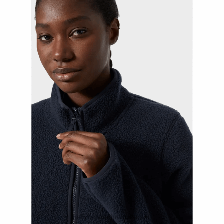 J0HV1590 ženska jakna od flisa s carskim florom žene Helly-Hansen najtamniji spr