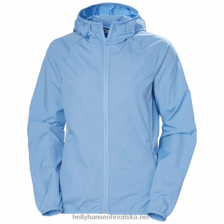 J0HV1591 ženska juell lagana vodootporna jakna žene Helly-Hansen mornarica