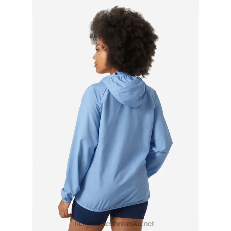 J0HV1591 ženska juell lagana vodootporna jakna žene Helly-Hansen mornarica