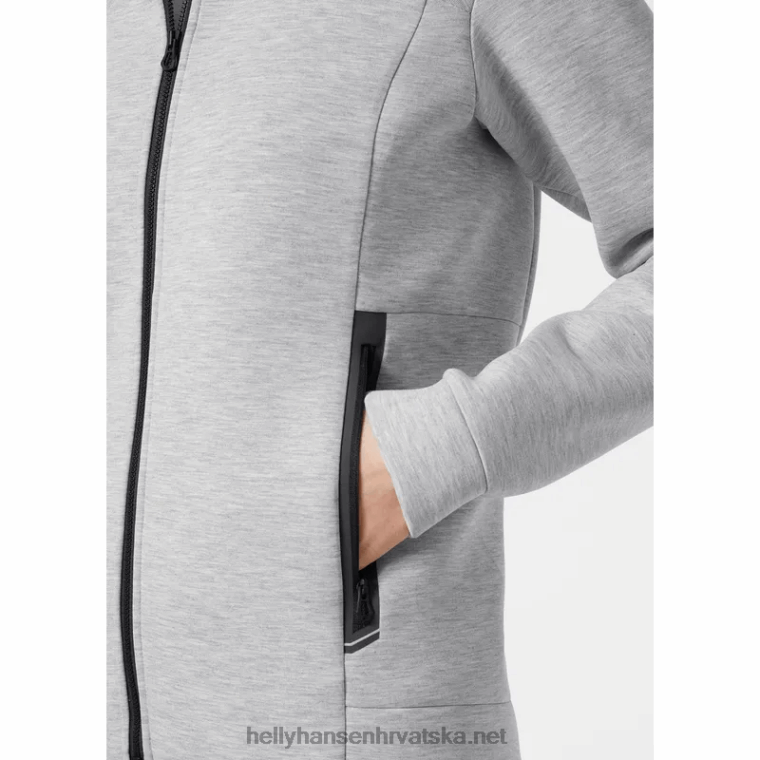 J0HV2696 ocean race ženska jakna s kapuljačom žene Helly-Hansen terakota/ebanovina/mornarska