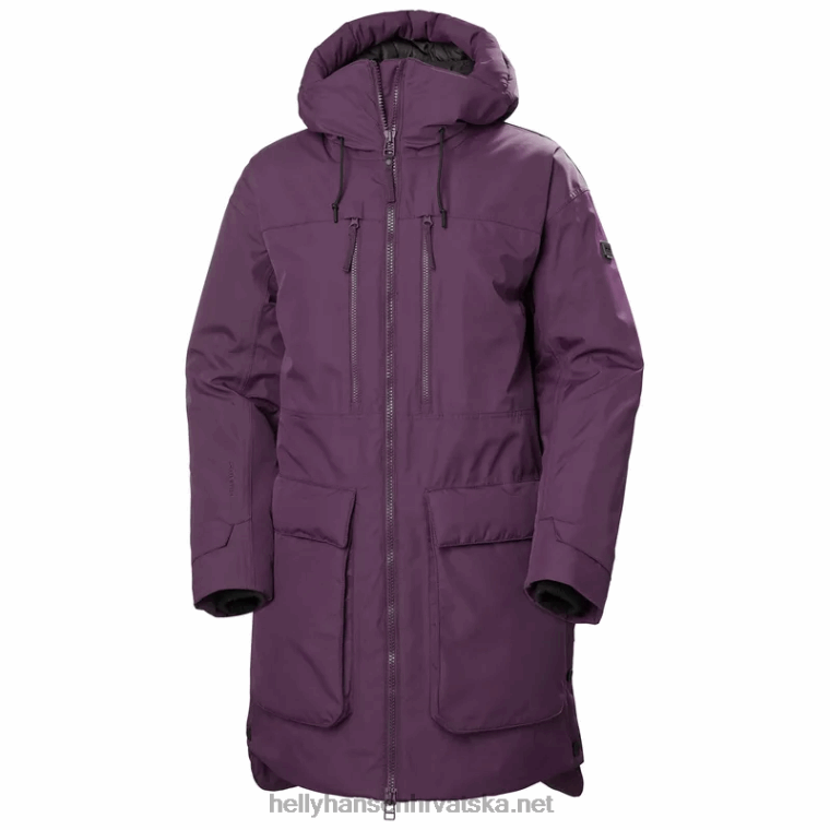 J0HV1613 ženska maud parka žene Helly-Hansen crno