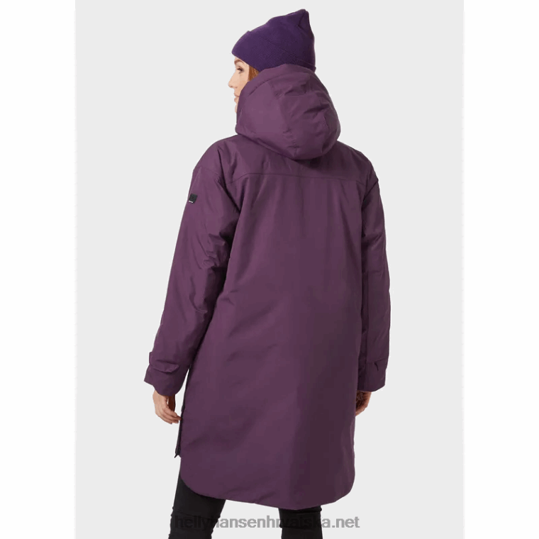 J0HV1613 ženska maud parka žene Helly-Hansen crno