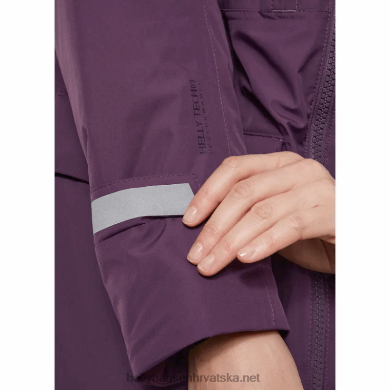 J0HV1613 ženska maud parka žene Helly-Hansen crno