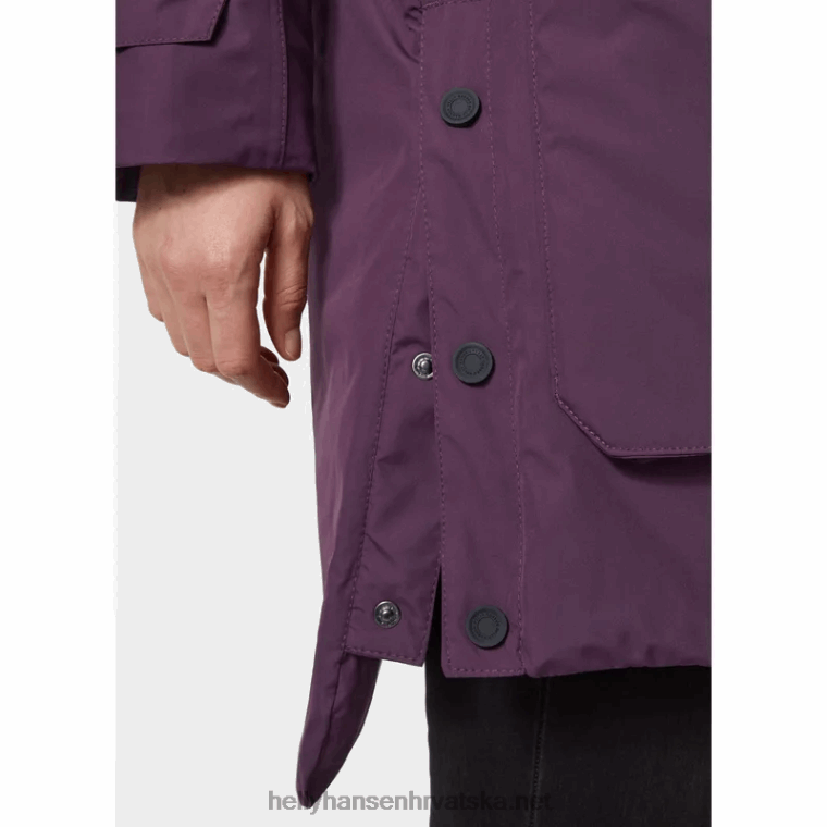 J0HV1613 ženska maud parka žene Helly-Hansen crno