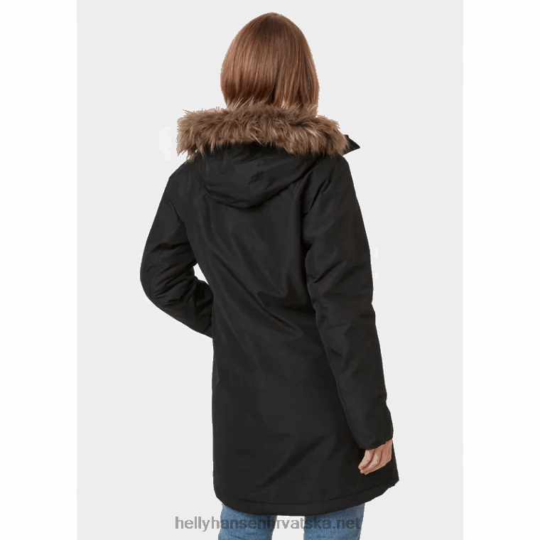 J0HV1619 ženska zimska parka aden žene Helly-Hansen crno