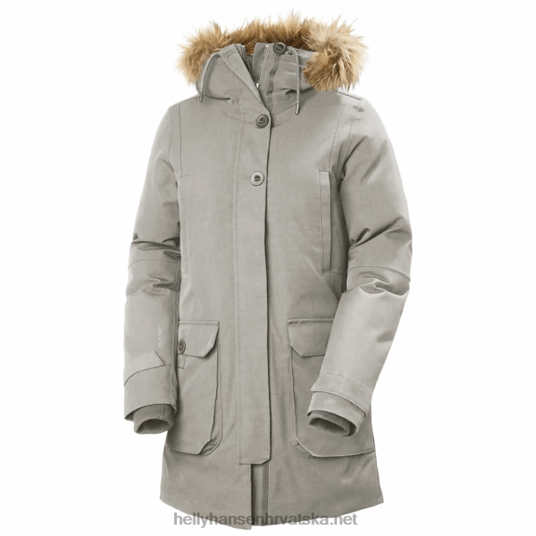 J0HV2623 ženska fairbanks parka žene Helly-Hansen crno