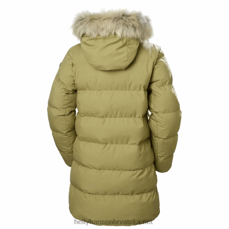 J0HV2626 ženska pufnasta zimska parka s cvijetom žene Helly-Hansen prašnjavi sirin