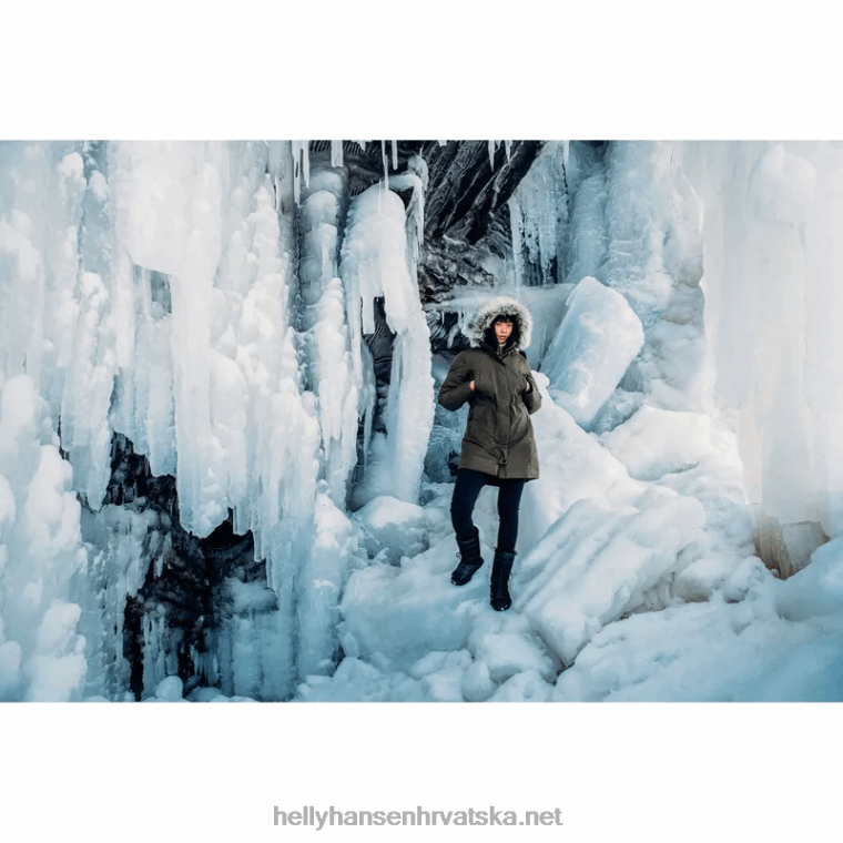 J0HV2630 ženska izolirana zimska parka senja žene Helly-Hansen ametist