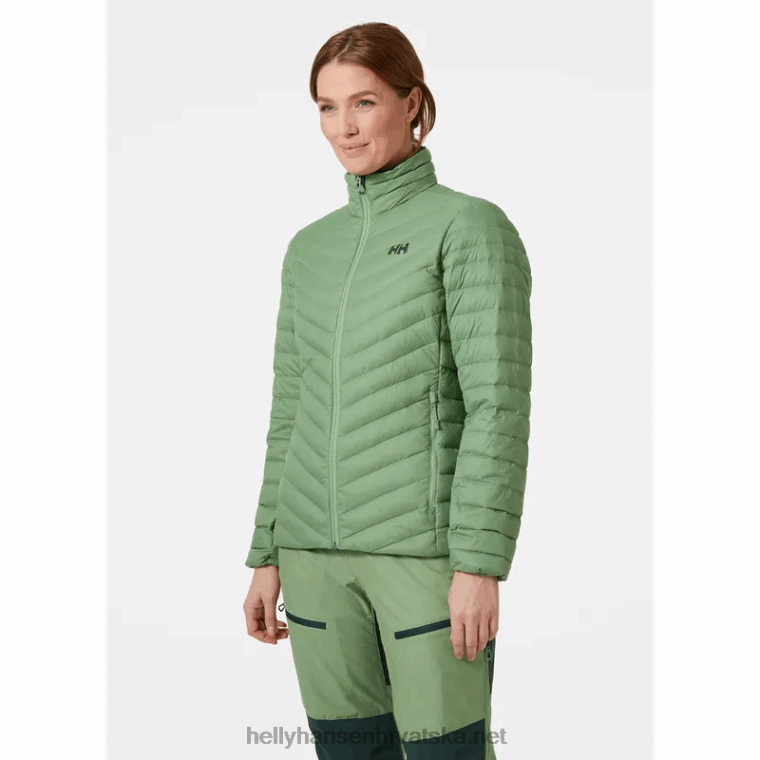 J0HV1494 ženska izolacijska jakna od verglasa žene Helly-Hansen crno