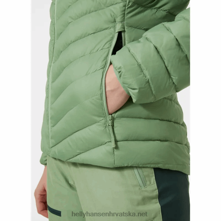 J0HV1494 ženska izolacijska jakna od verglasa žene Helly-Hansen crno