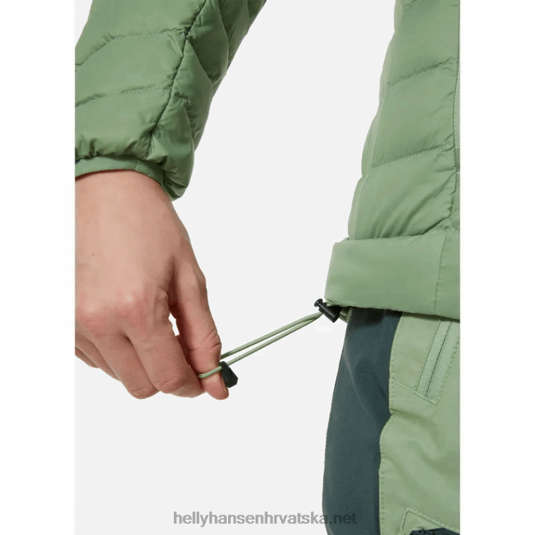 J0HV1494 ženska izolacijska jakna od verglasa žene Helly-Hansen crno