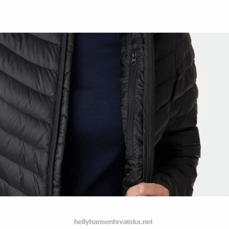 J0HV1496 ženska izolacijska jakna od verglasa žene Helly-Hansen duboki fjord