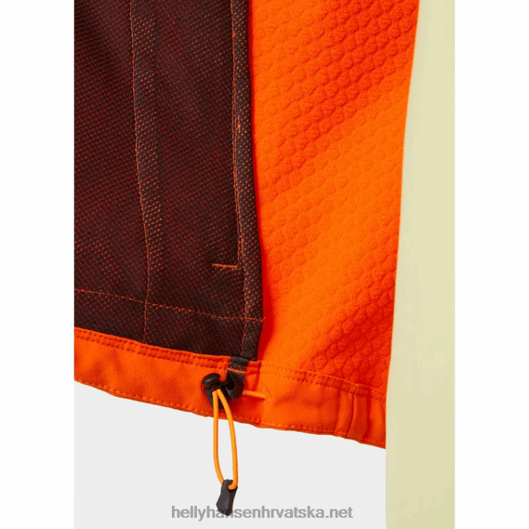 J0HV1506 ženska kaskadna štitasta jakna žene Helly-Hansen crno