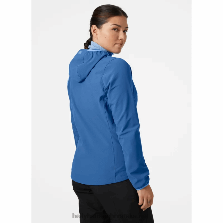 J0HV1507 ženska kaskadna štitasta jakna žene Helly-Hansen svijetli oran