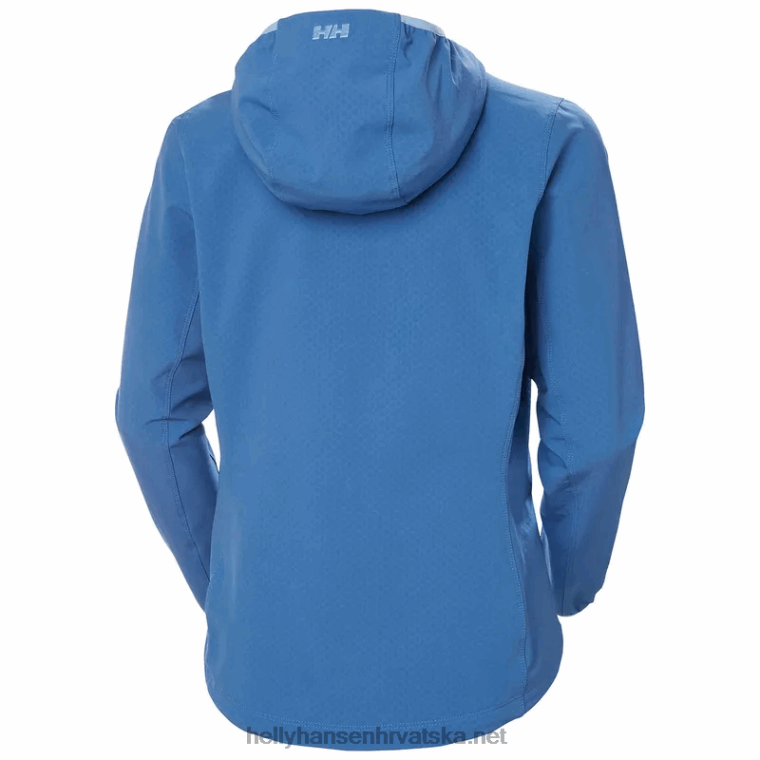 J0HV1507 ženska kaskadna štitasta jakna žene Helly-Hansen svijetli oran