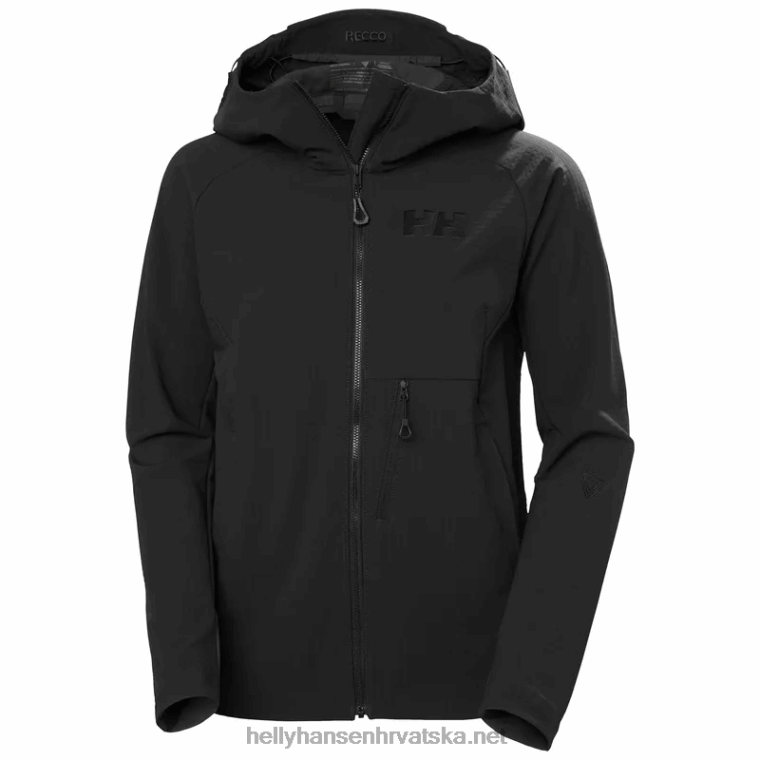 J0HV1512 ženska odin pro shield hibridna softshell jakna žene Helly-Hansen crno