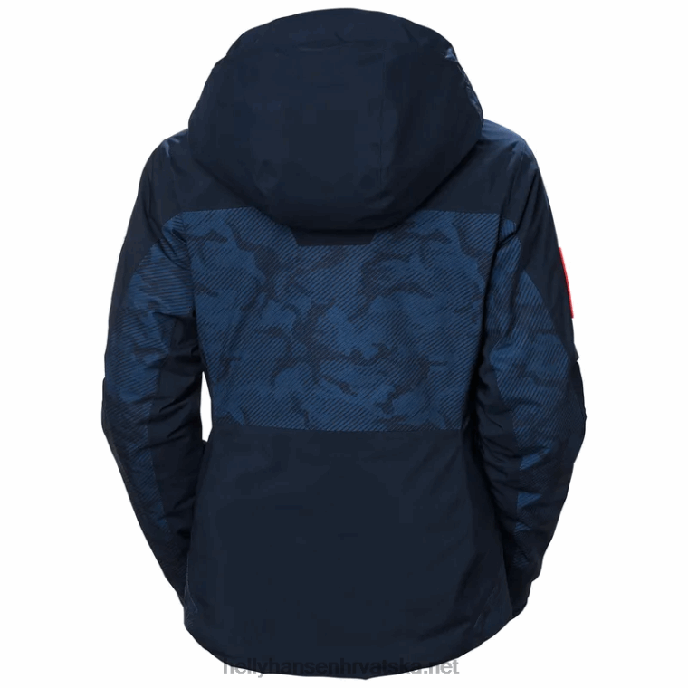 J0HV1633 ženska motionista infinity skijaška jakna žene Helly-Hansen mornarica