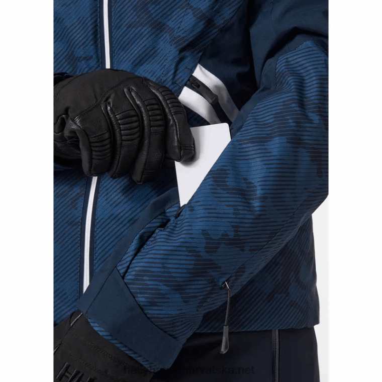 J0HV1633 ženska motionista infinity skijaška jakna žene Helly-Hansen mornarica