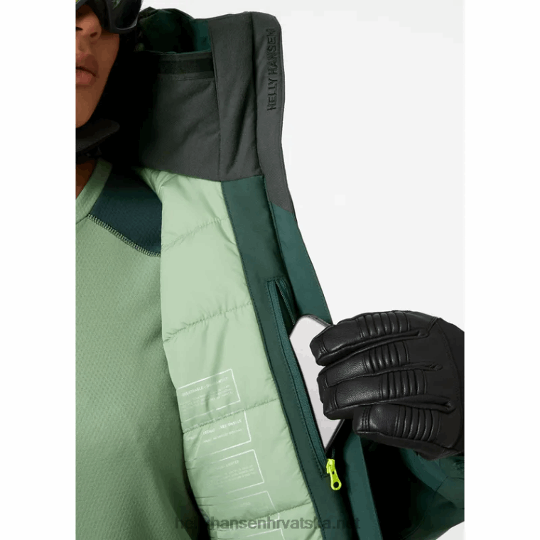 J0HV1634 ženska motionista infinity skijaška jakna žene Helly-Hansen mornarica nsf