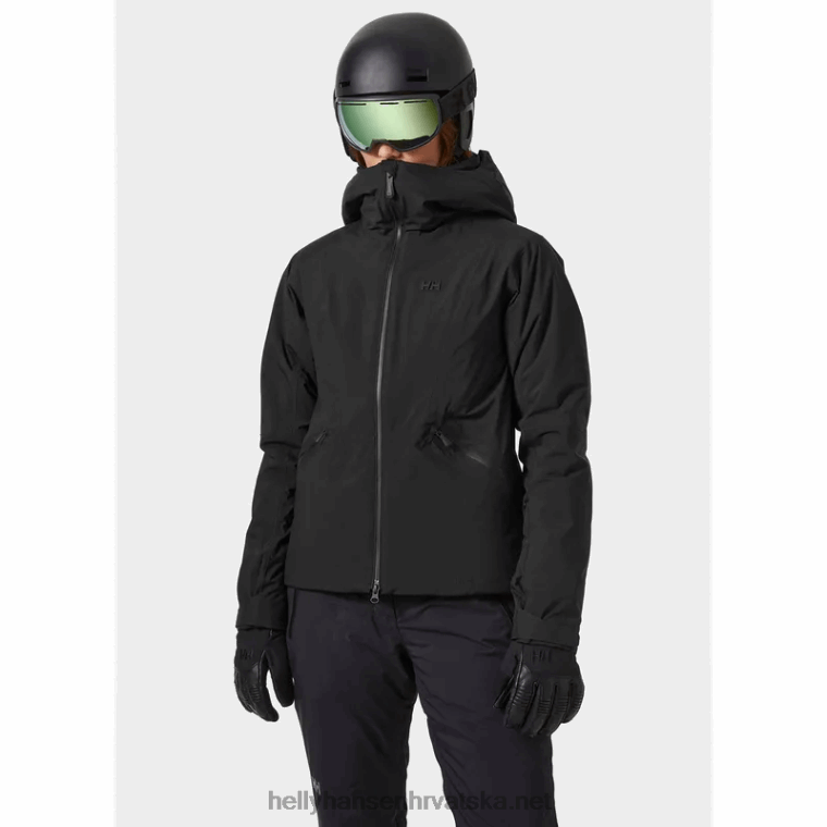 J0HV1636 ženska motionista infinity skijaška jakna žene Helly-Hansen modra magla