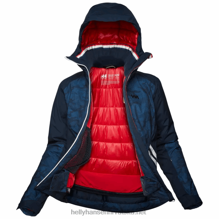 J0HV1637 ženska motionista infinity skijaška jakna žene Helly-Hansen crno