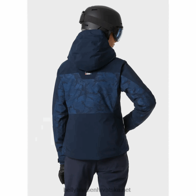 J0HV1637 ženska motionista infinity skijaška jakna žene Helly-Hansen crno