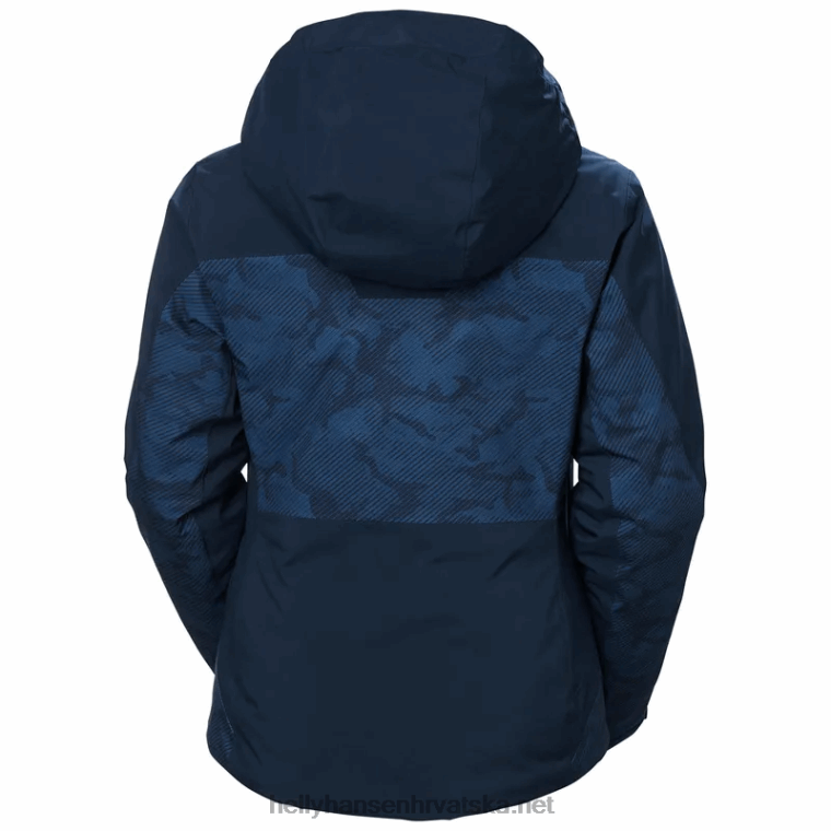 J0HV1637 ženska motionista infinity skijaška jakna žene Helly-Hansen crno