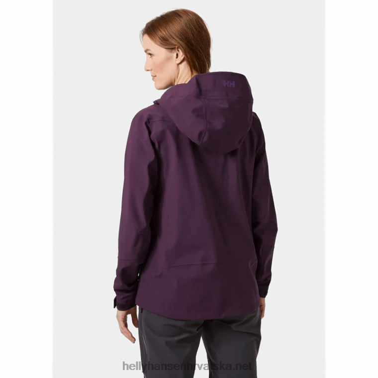 J0HV1638 ženska jakna za backcountry skijanje verglas žene Helly-Hansen mornarica