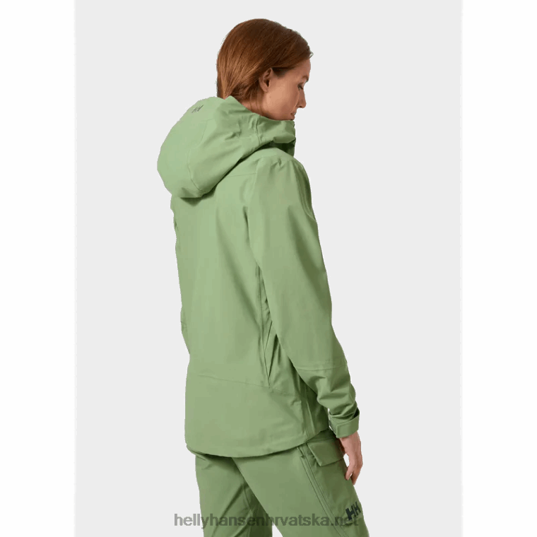 J0HV1639 ženska jakna za backcountry skijanje verglas žene Helly-Hansen ametist
