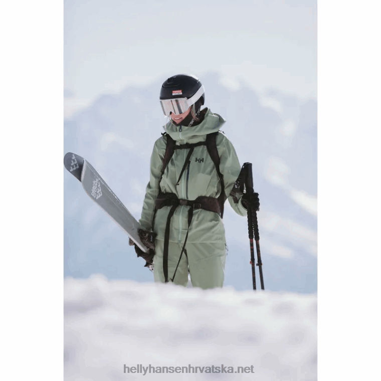 J0HV1639 ženska jakna za backcountry skijanje verglas žene Helly-Hansen ametist