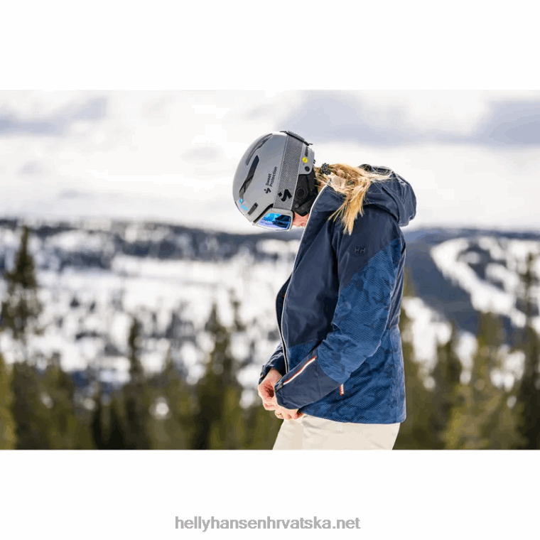 J0HV1642 ženski sv. moritz izolirana skijaška jakna žene Helly-Hansen snijeg