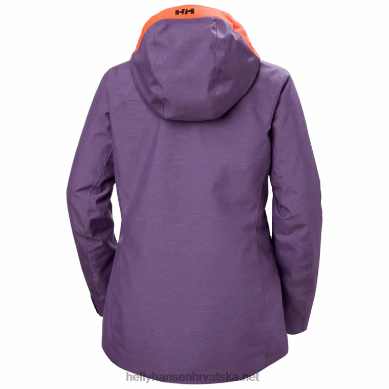 J0HV1651 ženska jakna za skijanje powderqueen 3.0 žene Helly-Hansen crno