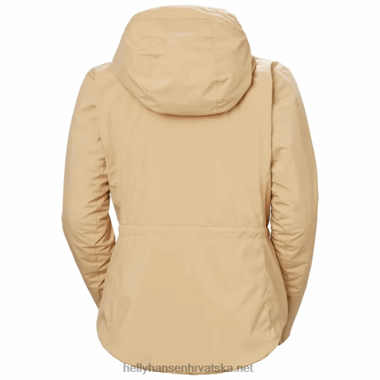 J0HV2649 ženska skijaška jakna s izolacijom nora žene Helly-Hansen žad/crna