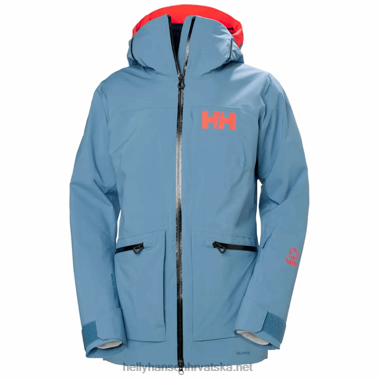 J0HV2653 ženska skijaška jakna powderqueen infinity žene Helly-Hansen najtamniji spr