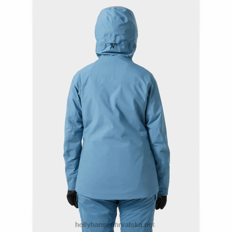 J0HV2653 ženska skijaška jakna powderqueen infinity žene Helly-Hansen najtamniji spr
