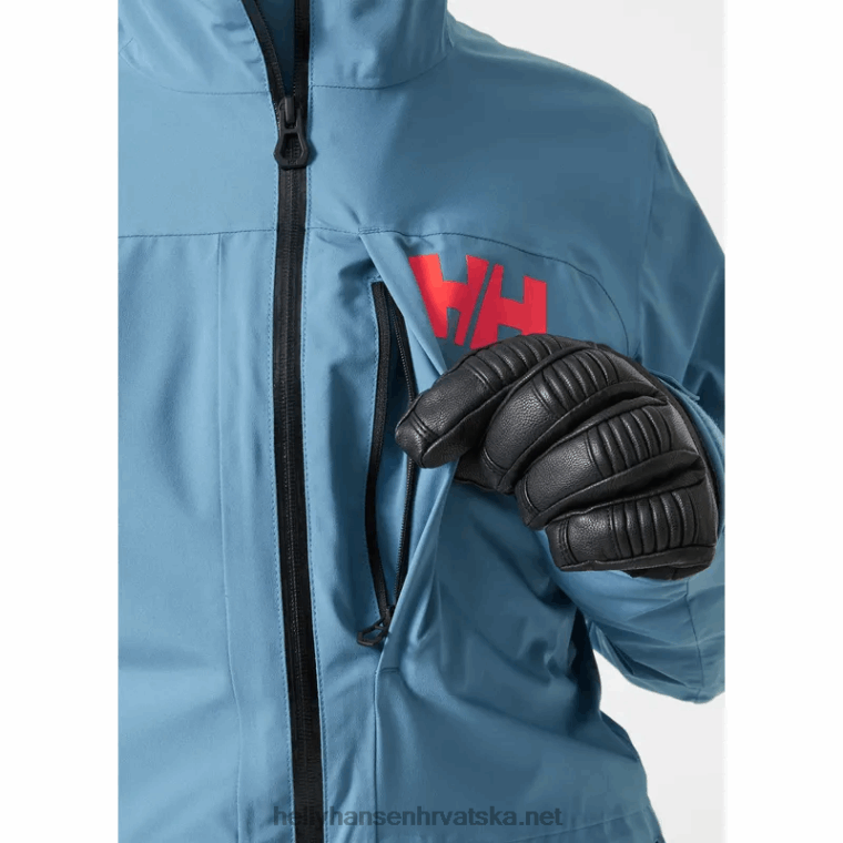 J0HV2653 ženska skijaška jakna powderqueen infinity žene Helly-Hansen najtamniji spr