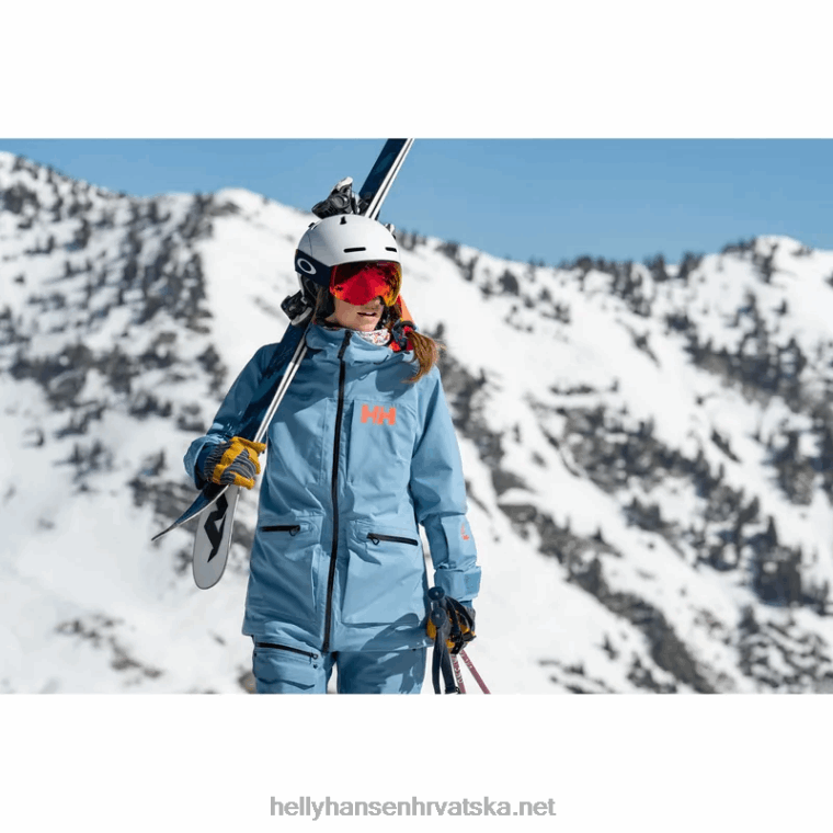 J0HV2653 ženska skijaška jakna powderqueen infinity žene Helly-Hansen najtamniji spr